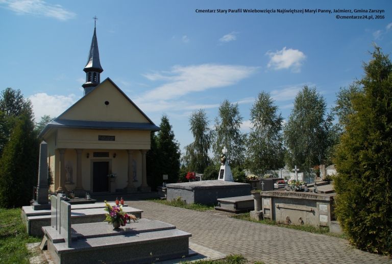 Cmentarz Stary Parafii Wniebowzięcia Najświętszej Maryi Panny, Jaćmierz, Gmina Zarszyn [GALERIA]