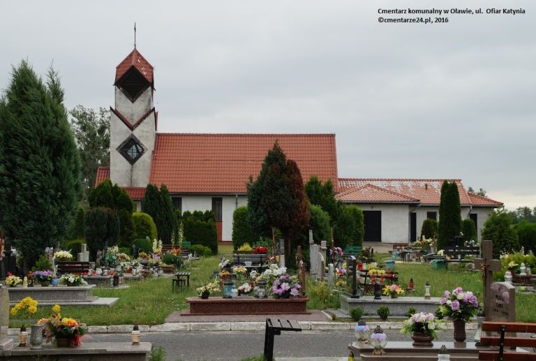 Cmentarz komunalny, ul. Zwierzyniecka, Oława [GALERIA]