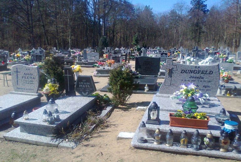 Cmentarz komunalny, Łasko, gmina Bierzwnik [GALERIA]