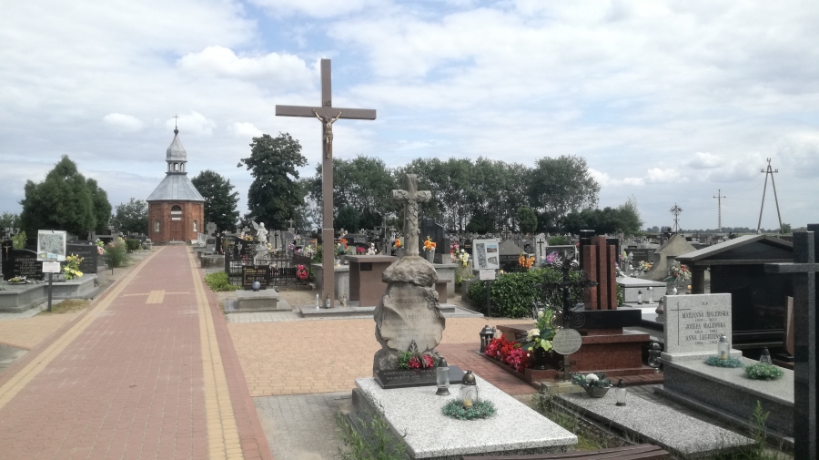 Cmentarz parafii p.w. św. Floriana, Uniejów [GALERIA]