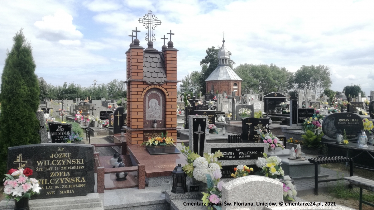 Cmentarz parafii p.w. św. Floriana, Uniejów