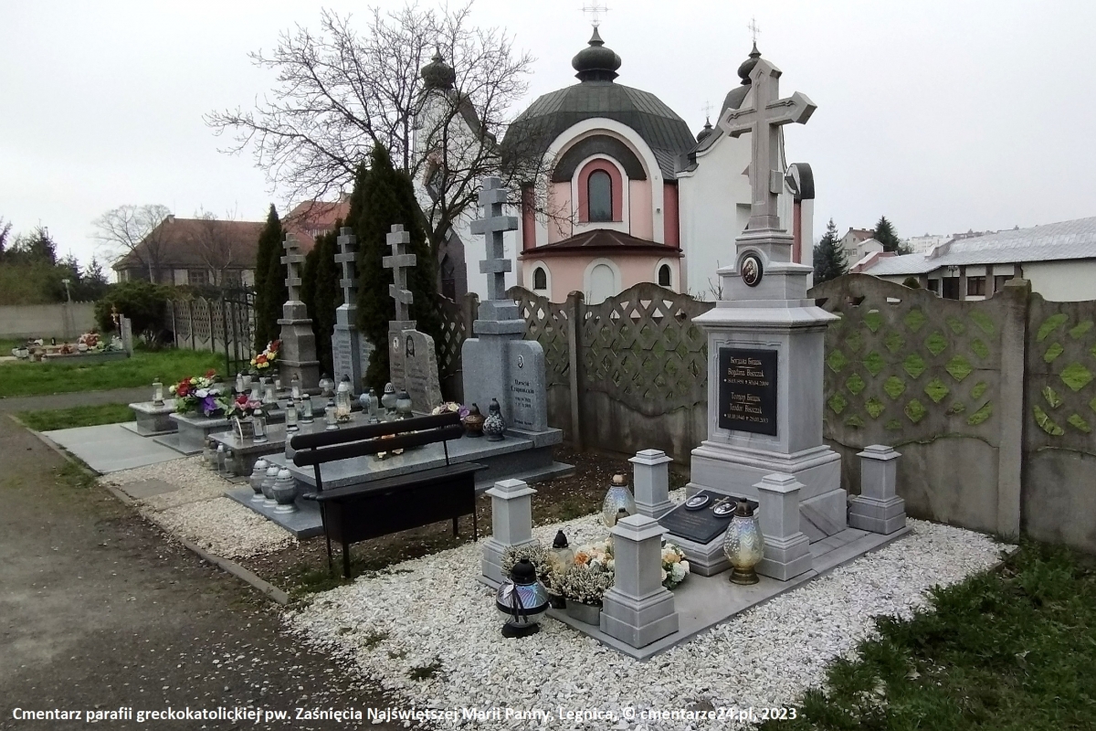 Cmentarz parafii greckokatolickiej pw. Zaśnięcia Najświętszej Marii Panny, Legnica