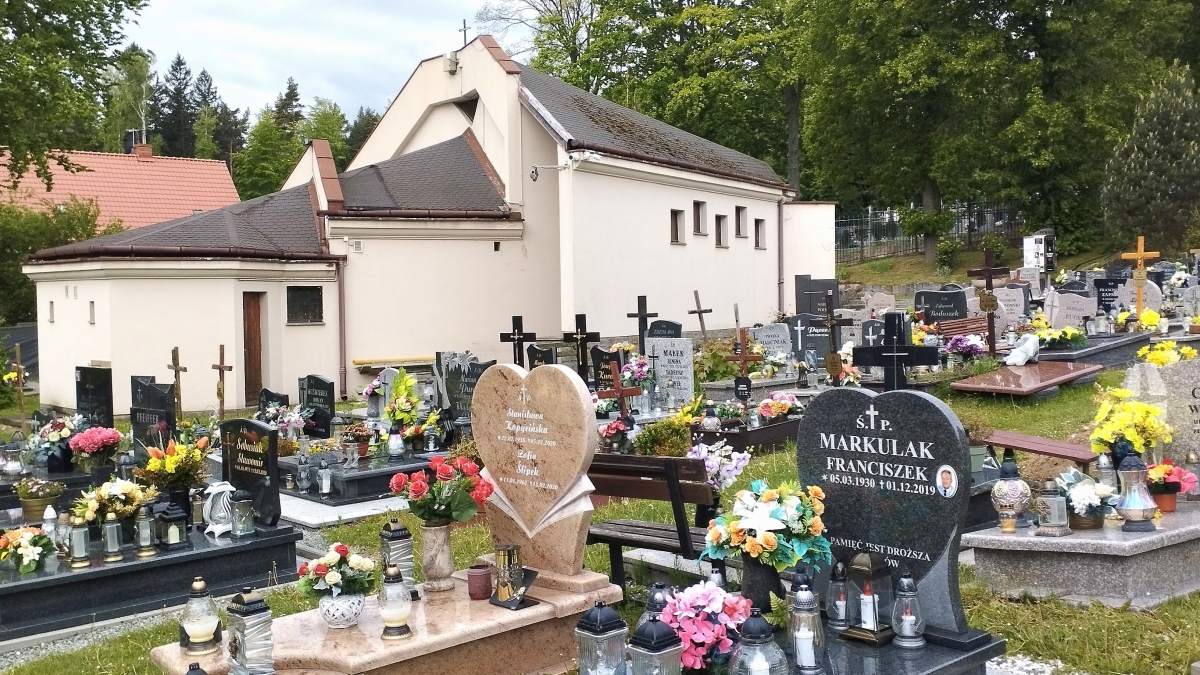 Cmentarz Komunalny Nowy (Mały), Jedlina-Zdrój [GALERIA]