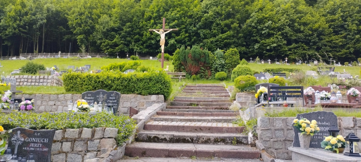 Cmentarz parafii św. Barbary, Walim [GALERIA]