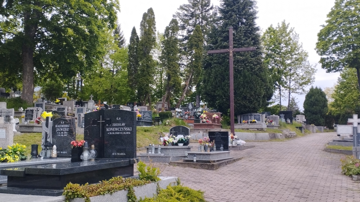 Cmentarz Komunalny Stary (Duży), Jedlina-Zdrój [GALERIA]