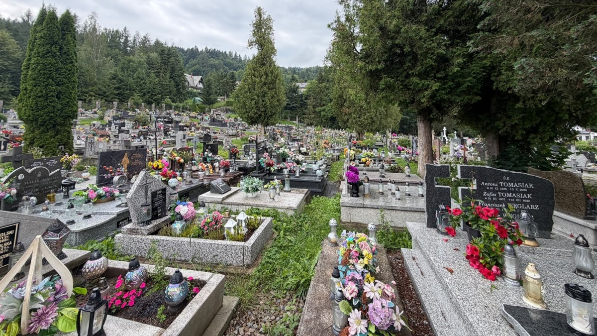 Cmentarz komunalny, Krościenko nad Dunajcem [GALERIA]