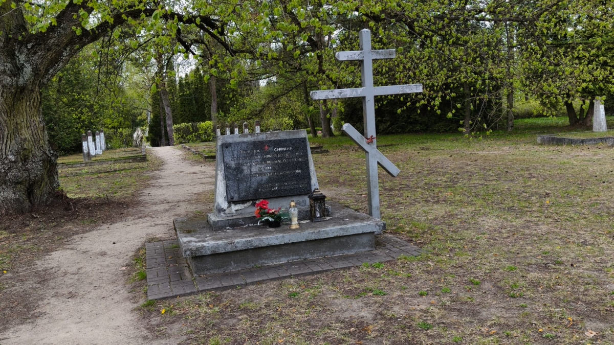 Cmentarz miejski, Kwatera Żołnierzy Radzieckich, ul. Wysockiego, Białystok