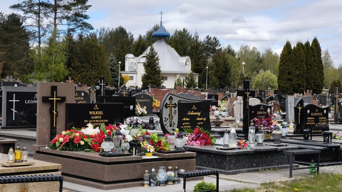 Cmentarz parafii prawosławnej Św. Mikołaja Cudotwórcy, ul. Boboli, Białystok