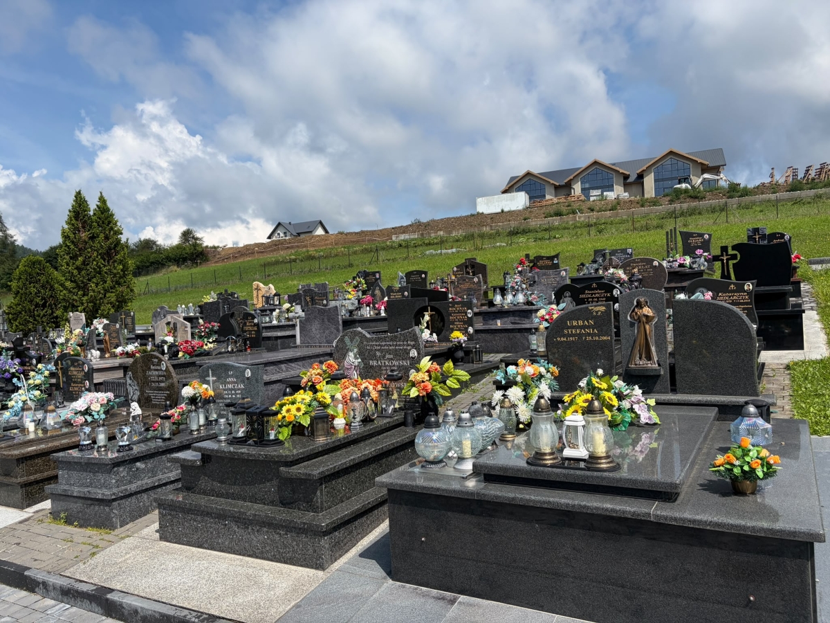 Cmentarz parafii Matki Bożej Częstochowskiej, Krośnica, gmina Krościenko nad Dunajcem [GALERIA]